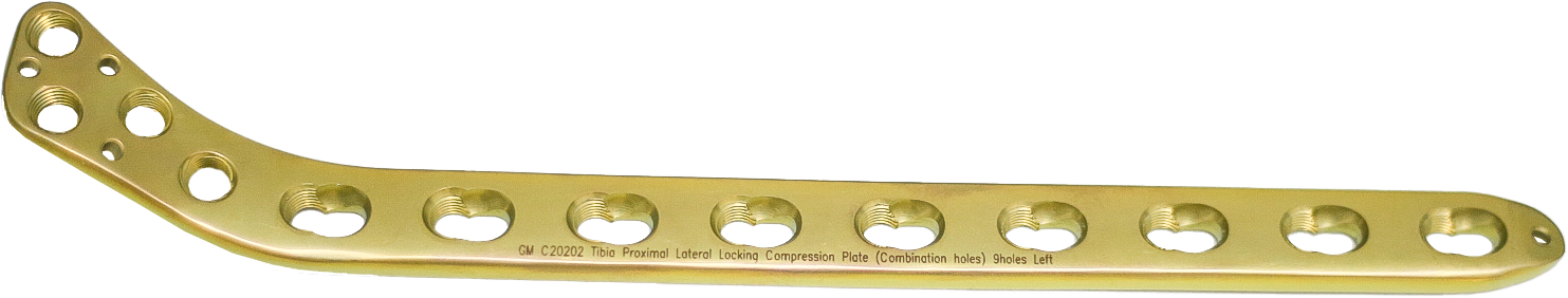 Гомілкова проксимальна латеральна блокуюча компресійна пластина, ліва, ЕЙЧ БІ ОРТО